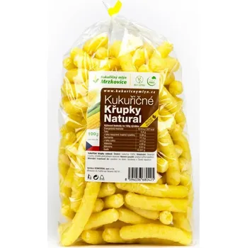Kukuřičný mlýn Kukuřičné křupky dlouhé natural 100 g