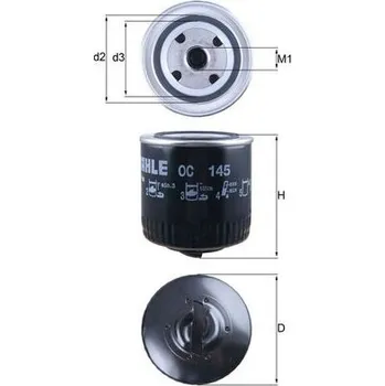 Olejový filtr Olejový filtr MAHLE OC 145