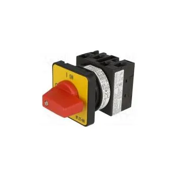 vypínač Přepínač vačkový nouzový Stab.pol 2 20A 0-1 k vestavbě 6,5kW