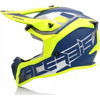 Helma na motorku Acerbis LINEAR helma žluto-modrá (fox, thor, airoh, o'neal) ProMX