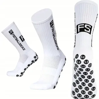 Pánské ponožky PONOŽKY PONOŽKY ŠTULPNY PROTISKLUZOVÉ BÍLÉ JUNIORSKÉ SPORTOVNÍ 36-40