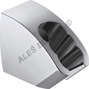 Sprchový držák Pevný plastový sprchový držák sprchové hadice třípolohový (držák sprchy) - chrom 89216