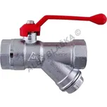 1221 Kulový kohout (ventil) s filtrem FF páka - 3/4" 1221