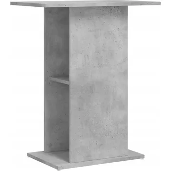 Obraz SKŘÍŇKA POD AKVÁRIUM ŠEDÁ BETONU 60,5X36X72,5 CM
