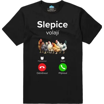 Pánské tričko Wolken MTB-W-6316 černé