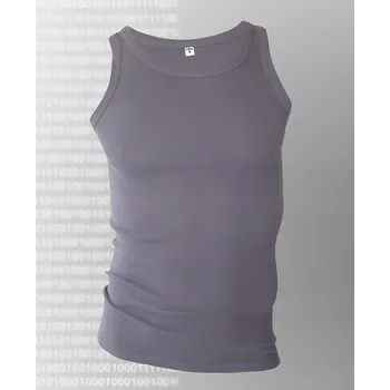 Dámské spodní prádlo Saltex tílko kulatý výstřih šedé velikosti M/L