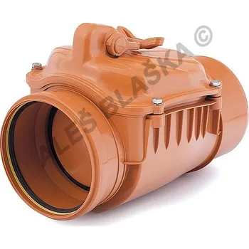 Kanalizační potrubí KG klapka zpětná s aretací premium - 200 KGKLAP MIDAS