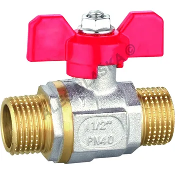 Vodovodní kohout Kulový kohout (ventil) s motýlem MM voda - 3/8" 1150