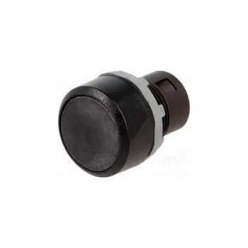 vypínač Přepínač tlačítkový Stab.pol 1 22mm černá Podsv není IP66