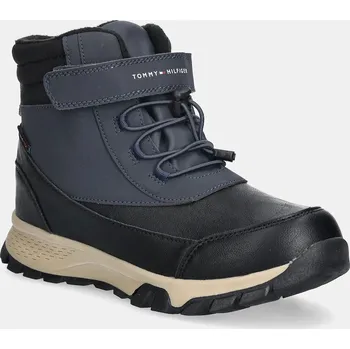 Dívčí zimní obuv Dětské zimní boty Tommy Hilfiger T3X5.34135.35.41 námořnická modř 59X, EUR 36