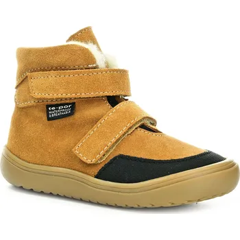 Dívčí zimní obuv Jonap Jerry skořicová vlna slim ambra zimní barefoot boty Velikost boty (EU): 25, Vnitřní délka boty: 158, Vnitřní šířka boty: 65