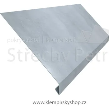 Střešní lemovaní Střechy Petr Okapnice 330mm PE25 Barva: hnědá RAL 8019