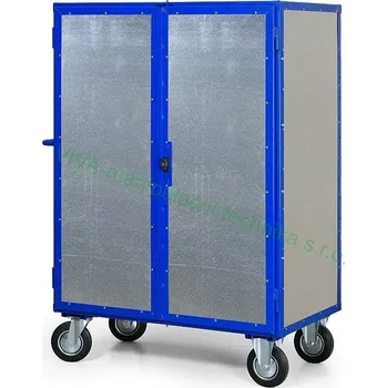 Plošinový vozík Skřínový vozík vysoký - uzamykatelná bedna