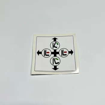 Stavební technika Samolepka rozvaděče křížový