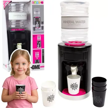 Hračka pro nejmenší Zásobník na vodu pro děti s světly a zvuky – růžový