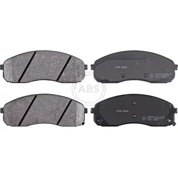 Brzdová destička Sada brzdových destiček, kotoučová brzda A.B.S. 37982