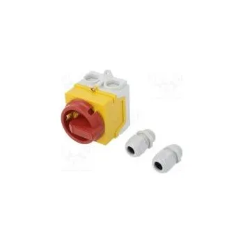 vypínač Přepínač vačkový Stab.pol 2 20A I-0 zakrytovaný Póly 4 pol 2