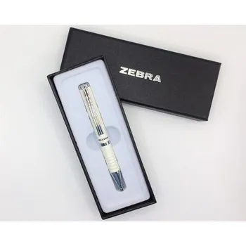 82406-24 Kuličkové pero "SL-F1", modrá, 0,24 mm, teleskopické, kovové, bílé tělo, ZEBRA