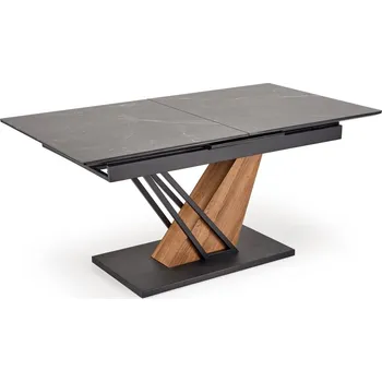 Jídelní stůl Stůl Volant 140 - Halmar Černá 140x76 cm