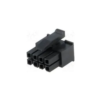 Elektrický konektor Plug wire-board female Micro MATE-N-LOK 3mm PIN 8 for cable
