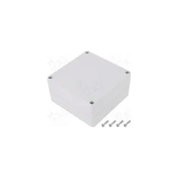 Elektrická zásuvka Kryt univerzální X 120mm Y 120mm Z 60mm polykarbonát IP67