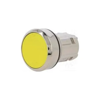 vypínač Přepínač tlačítkový Stab.pol 1 22mm žlutá Podsv není IP67