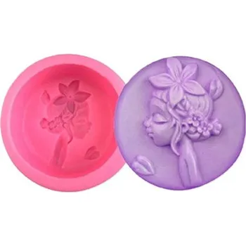 Mýdlo Silikonová forma na mýdlo dívka V.