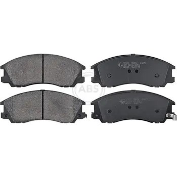 Brzdová destička Sada brzdových destiček, kotoučová brzda A.B.S. 37323