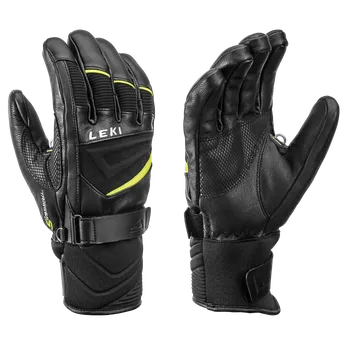Leki Griffin S black-yellow lyžařské rukavice pánské 10