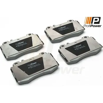 Brzdová destička Sada brzdových destiček, kotoučová brzda ProfiPower 1B1143