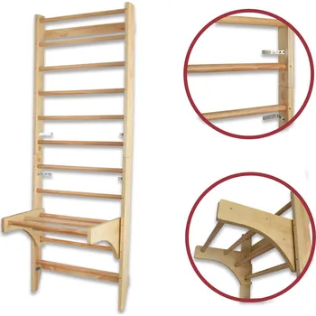 Žebřiny pro rehabilitační cvičení 220 centimetrů M19267