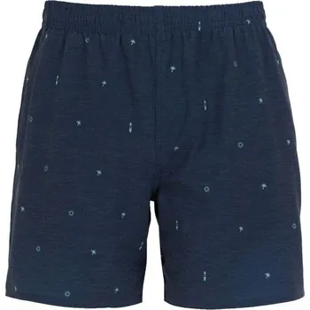 Pánské plavky Pánské plavkové šortky FUNDANGO BONO 28 Tmavě modrá, Světle modrá