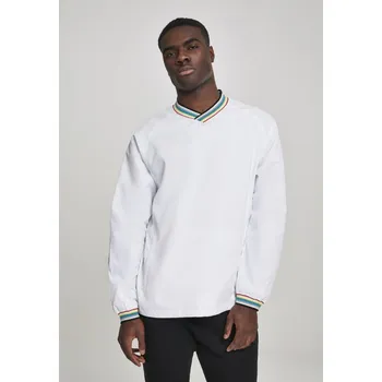 Pánská větrovka Warm Up Pull Over - wht/multicolor M