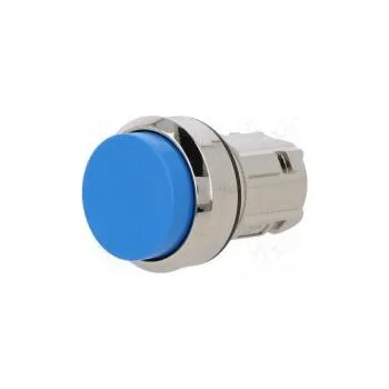 vypínač Přepínač tlačítkový Stab.pol 1 22mm modrá Podsv není IP67