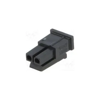 Elektrický konektor Plug wire-board female Micro-Fit 3.0 3mm PIN 2 w/o contacts