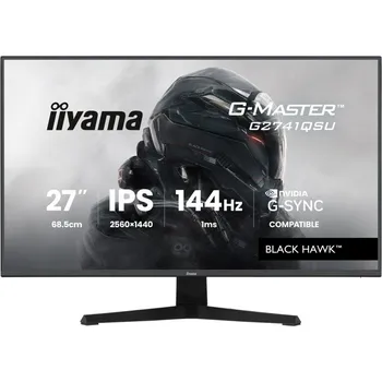 Monitor iiyama G-Master G2741QSU-B1 27" IPS QHD 144Hz 1ms Černá 3R