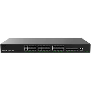 Switch Grandstream GWN7813 L3 Managed Switch 24 portů / 4x SFP+, VLAN, QoS, stacking GWN7813