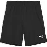 Dětské fotbalové šortky Puma TEAMGOAL SHORTS JR 128 Černá, Bílá