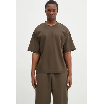 Dámské tričko Bavlněné tričko Pangaia, S, hnědá, 88X