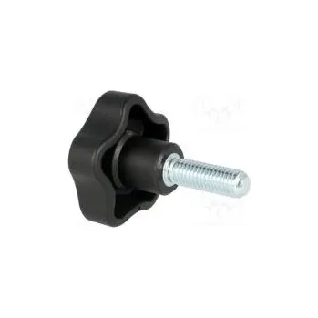 Nastavovací kolečko Ø 50mm Vněj.závit M10 30mm H 32mm