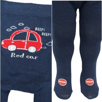 Dětské bavlna punčocháče YOCLUB modré, velikost 62