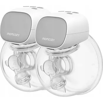 Odsávačka mléka Dvojitá odsávačka mateřského mléka Momcozy S9 Pro (bílá)