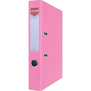 Šanon A4/55 mm poniklované kování růžový