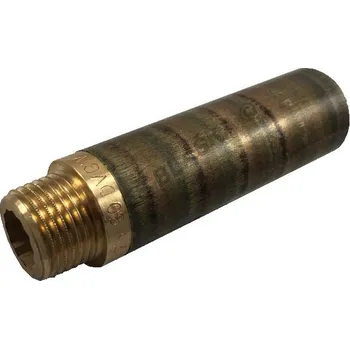 Instalatérský materiál FRABO - Itálie | Prodloužení bronzové masivní 1/2" - 1/2"x12,5 3525