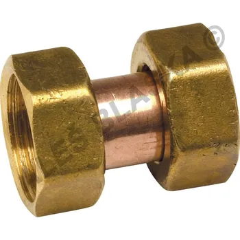 Fitinka CU 5242 G Měděné hrdlo s převlečnou matkou oboustranné (nátrubek, mufna) (pro k pájení, letovací - měď) - 1/2" CU.5242G