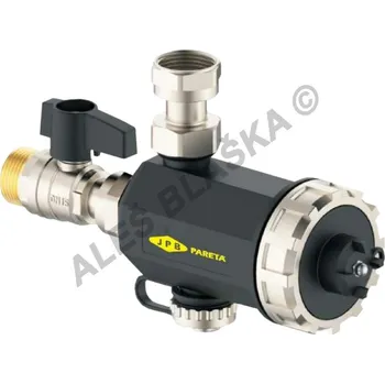 Ochranný vodní filtr JPB Pareta - Španělsko | HEC magnetický odlučovač nečistot s kulovým kohoutem - 3/4" HEC.5392