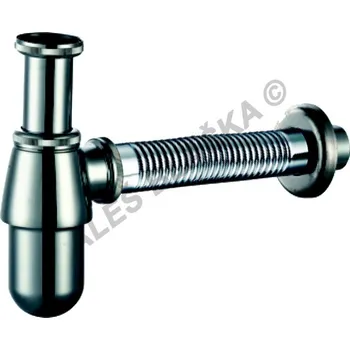 Sifon 84406F Sifon umyvadlový mosazný flexi - odpad k umyvadlu CHROM - chromový - CHROM 84406F