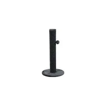 Škrabadlo sloupek OLIVER s míčkem 80 cm šedá