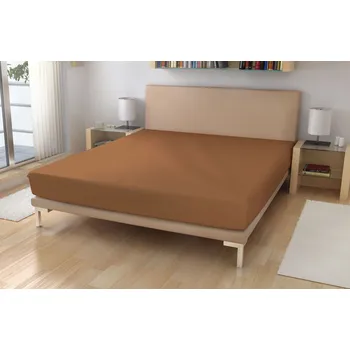 Polášek Prostěradlo Micro EXKLUSIVE Ořechová 90/200 90x200 100% polyester, Mikroplyš 260g/m2