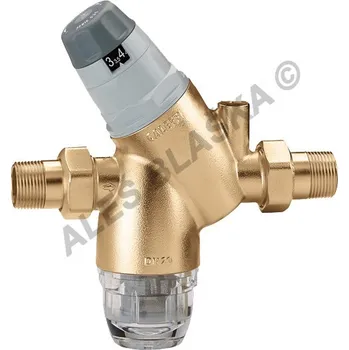 regulátor tlaku vody CALEFFI - Itálie | 5351-0 Regulátor tlaku s filtrem - redukční ventil (redukčák na vodu) CALEFFI - 1/2" CLF.5351-0